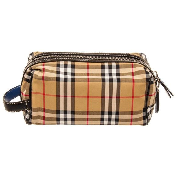 Burberry Handbags - Burberry Brown Cosmetic Pouch Bag